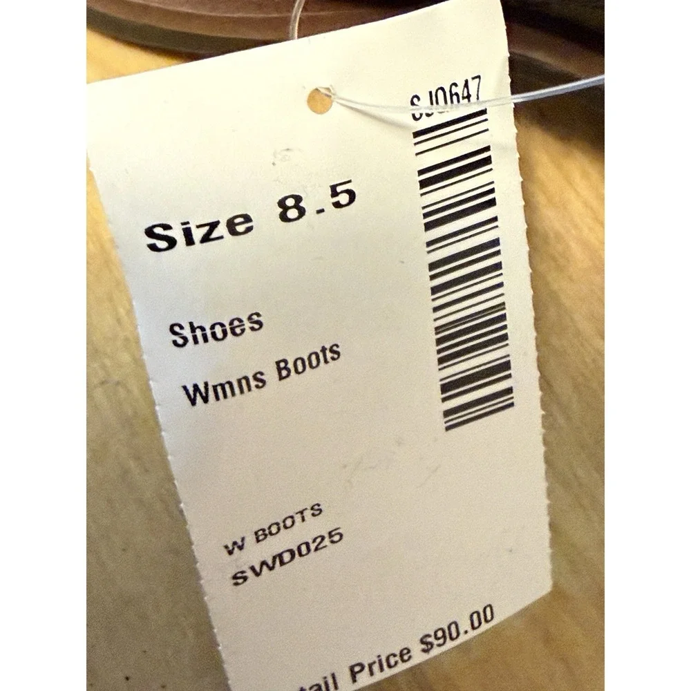 Hush Puppies Women's‎ Ailee Black Ankle Boots Size 8.5 Leather New Without Box